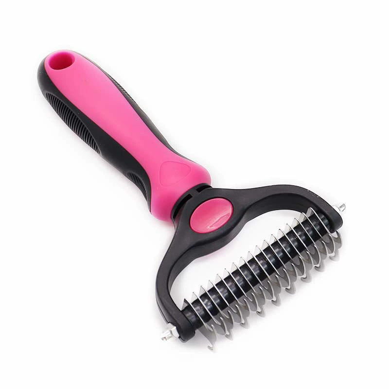 Pet Comb Stainless Steel Pet Cleaning Hair Removal Comb