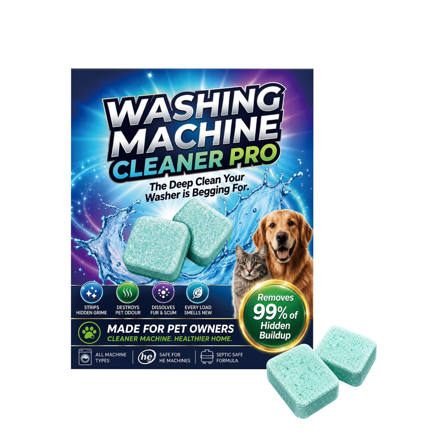 Washing Machine Cleaning Tablets
