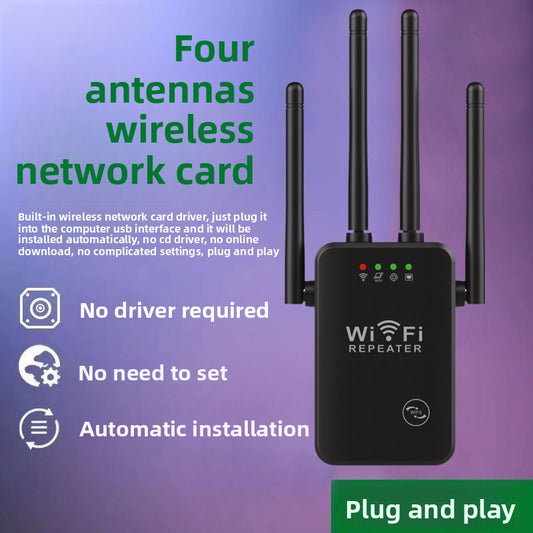 Wireless repeater Wi-Fi signal amplifier