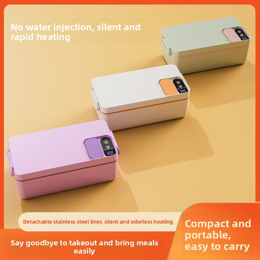 Portable Electric Lunch Box with Removable Stainless Steel Container