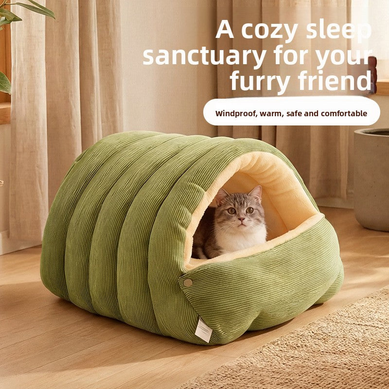 Washable Cat Bed for Pets