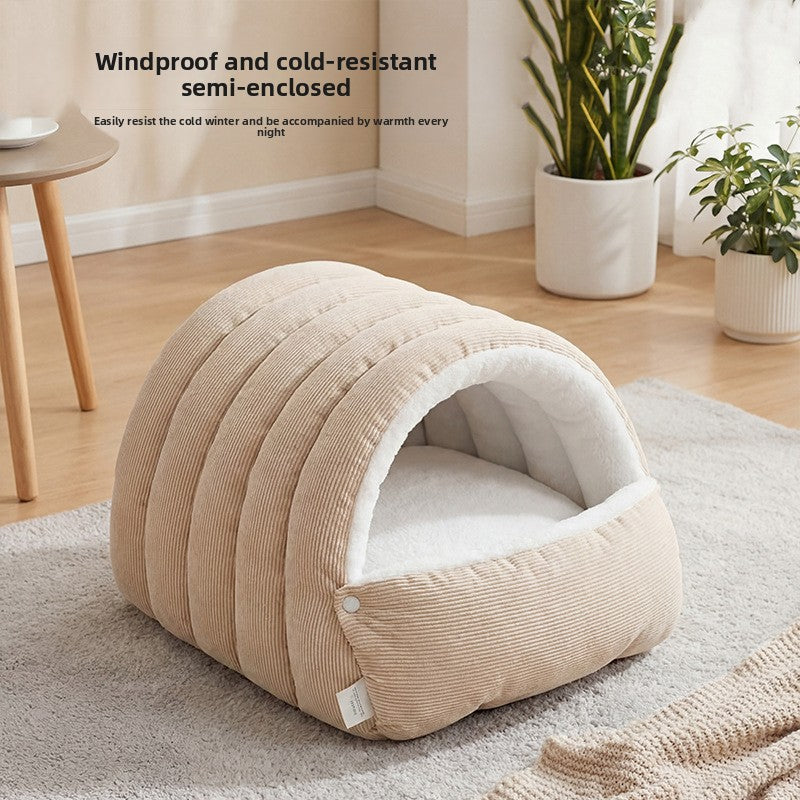 Washable Cat Bed for Pets
