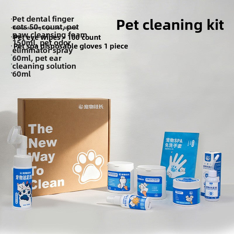 Pet cleaning supplies
