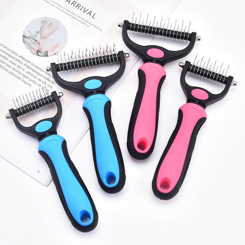 Pet Comb Stainless Steel Pet Cleaning Hair Removal Comb