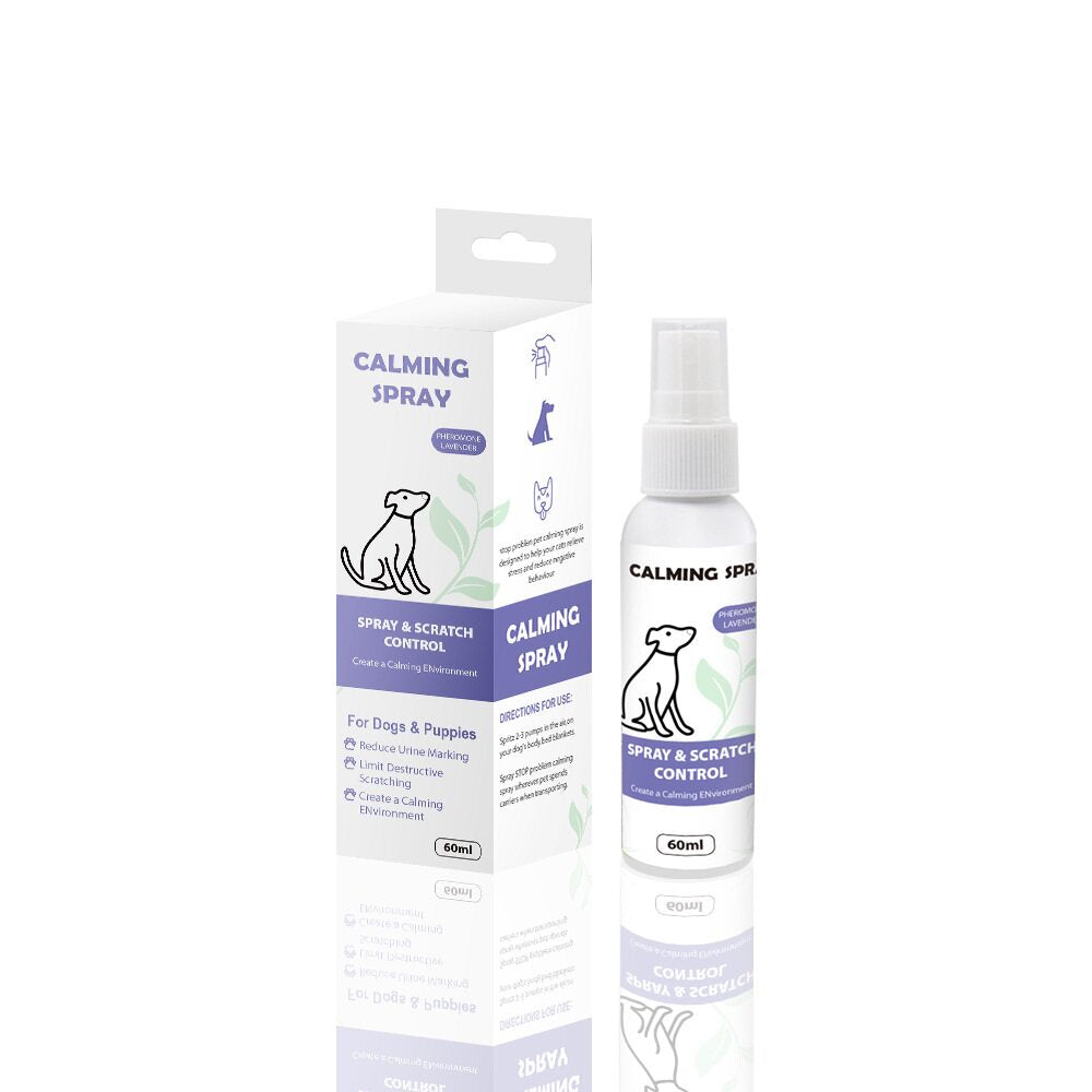 Pheromone Calming Spray and Collar for Pets