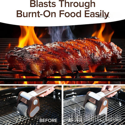 Electric Stainless Steel Grill Cleaning Brush