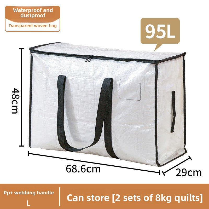 Transparent Storage Bags with Waterproof Protection