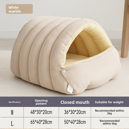 Washable Cat Bed for Pets