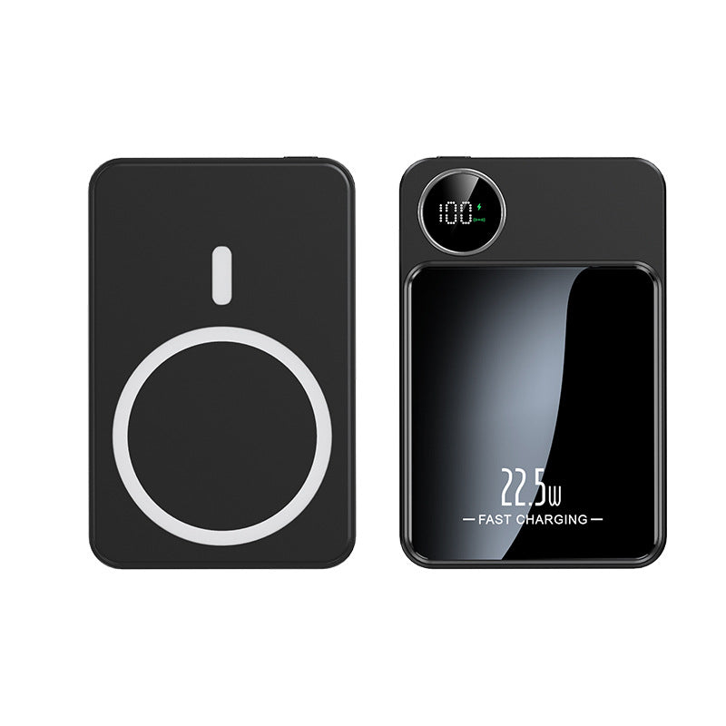 Tik Cross-Border Magsafe Magnetic Wireless Fast Charging Power Bank 10000 Mah Ultra-Thin Mobile Power Supply Wholesale