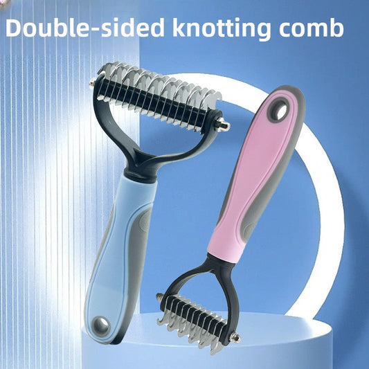 Pet Comb Stainless Steel Pet Cleaning Hair Removal Comb