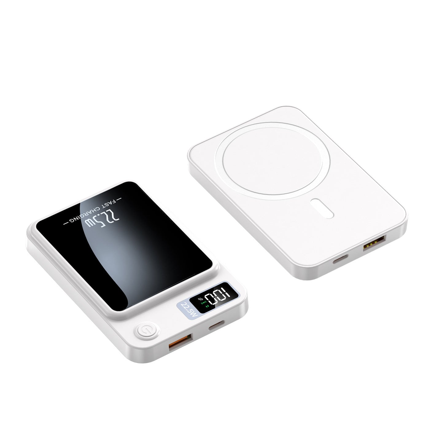 Tik Cross-Border Magsafe Magnetic Wireless Fast Charging Power Bank 10000 Mah Ultra-Thin Mobile Power Supply Wholesale