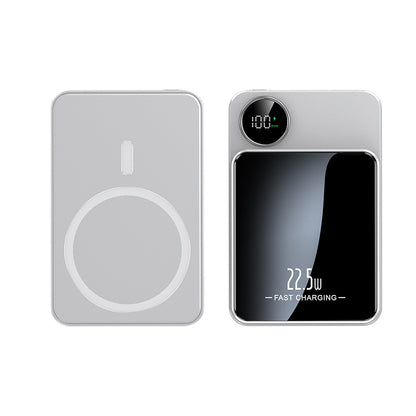 Tik Cross-Border Magsafe Magnetic Wireless Fast Charging Power Bank 10000 Mah Ultra-Thin Mobile Power Supply Wholesale