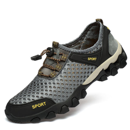 Men's Summer Lightweight Breathable Mesh Hiking Wading Shoes
