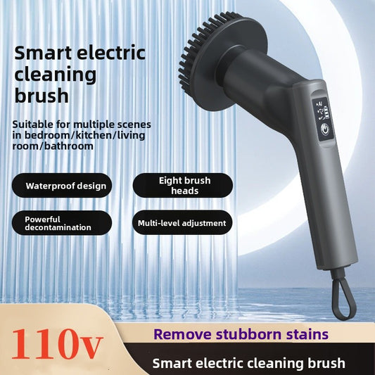 Multifunctional Electric Cleaning Brush with 8 Brush Heads