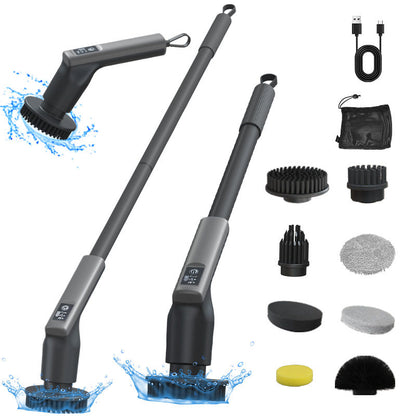 Multifunctional Electric Cleaning Brush with 8 Brush Heads