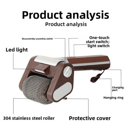 Electric Stainless Steel Grill Cleaning Brush