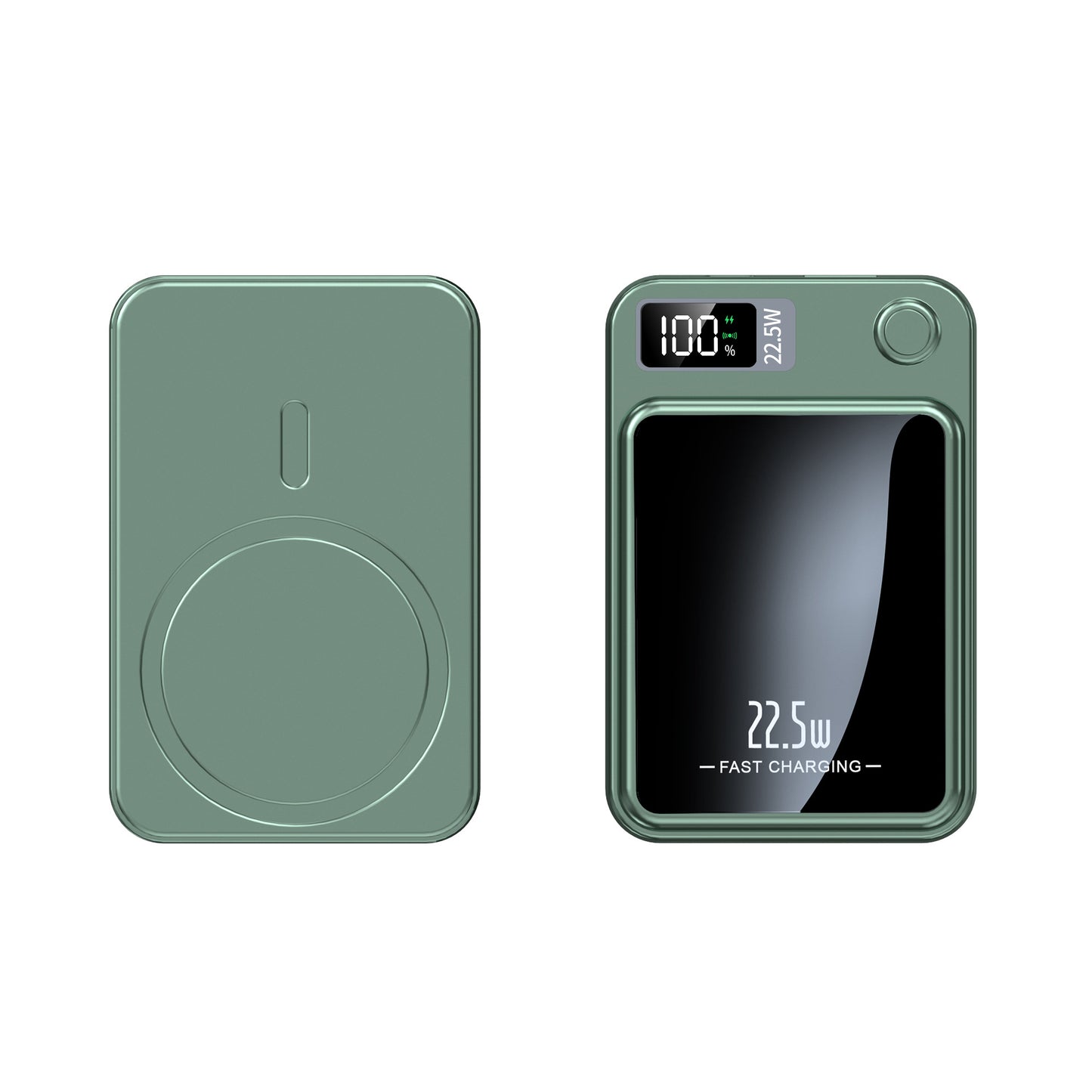 Tik Cross-Border Magsafe Magnetic Wireless Fast Charging Power Bank 10000 Mah Ultra-Thin Mobile Power Supply Wholesale