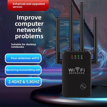Wireless repeater Wi-Fi signal amplifier
