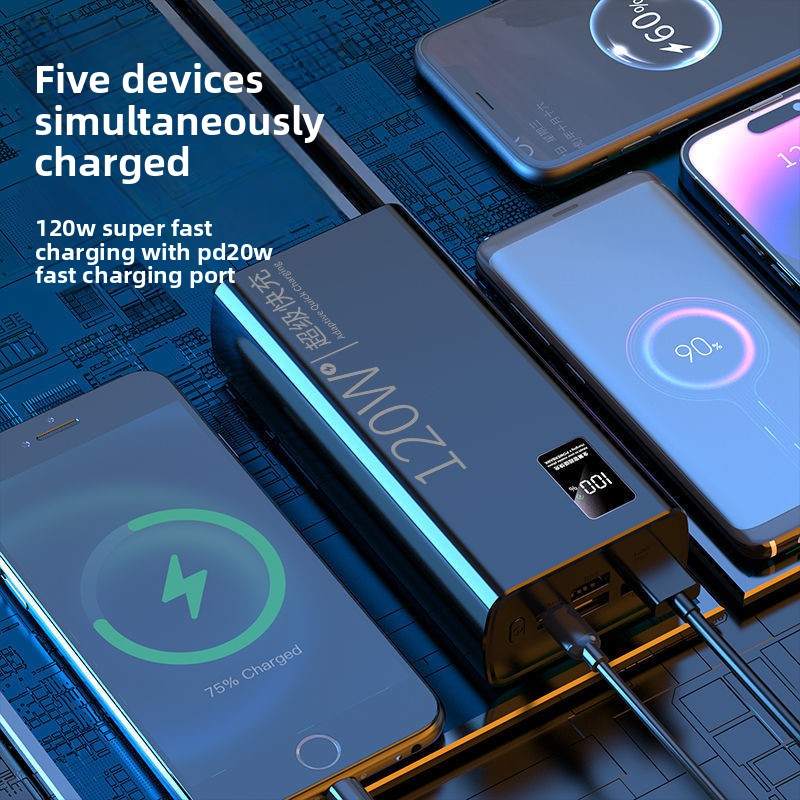 Large-capacity mobile phone power bank