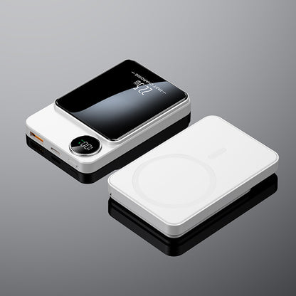 Tik Cross-Border Magsafe Magnetic Wireless Fast Charging Power Bank 10000 Mah Ultra-Thin Mobile Power Supply Wholesale
