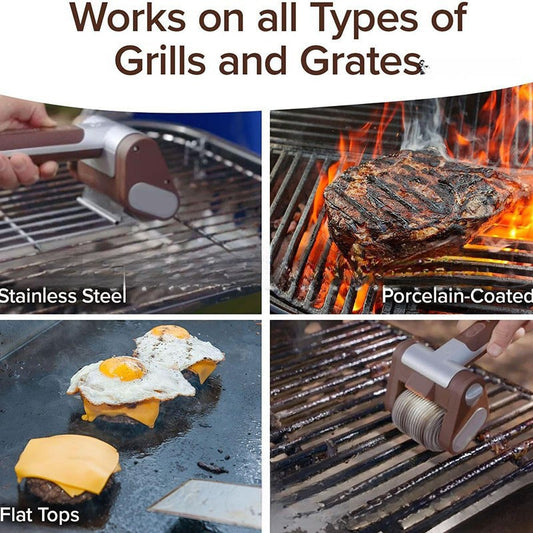 Electric Stainless Steel Grill Cleaning Brush