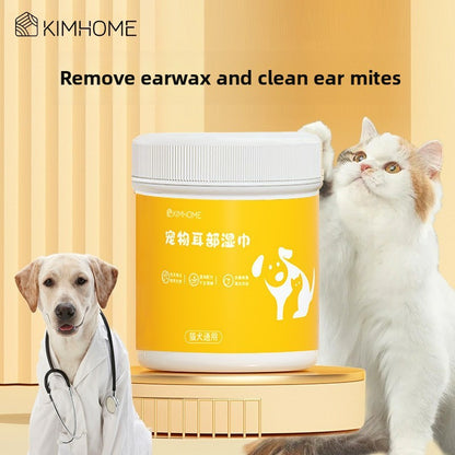 Disposable Pet Cleaning Gloves Wipes
