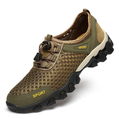 Men's Summer Lightweight Breathable Mesh Hiking Wading Shoes