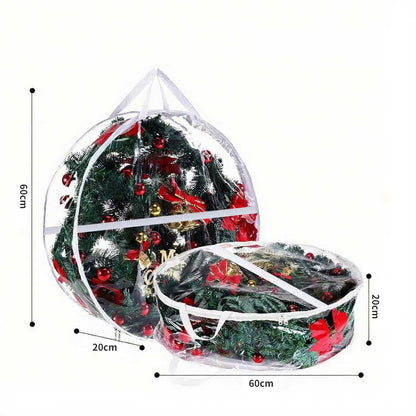 Transparent Storage Bags with Waterproof Protection