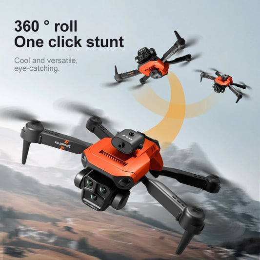 Aerial photography of remote-controlled aircraft by drones
