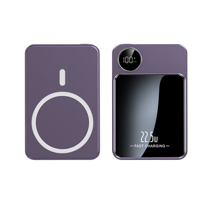 Tik Cross-Border Magsafe Magnetic Wireless Fast Charging Power Bank 10000 Mah Ultra-Thin Mobile Power Supply Wholesale
