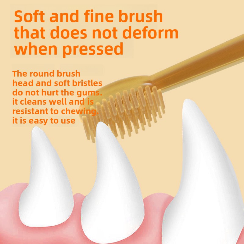 Silicone Pet Toothbrush Cleaning Set