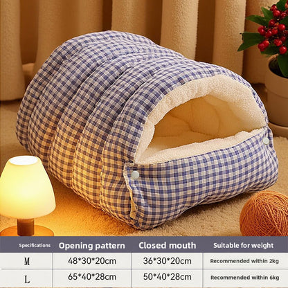 Washable Cat Bed for Pets