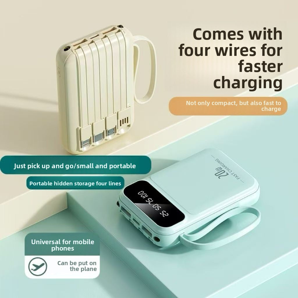 Ultra-Large Capacity, Convenient Mobile Phone Power Bank