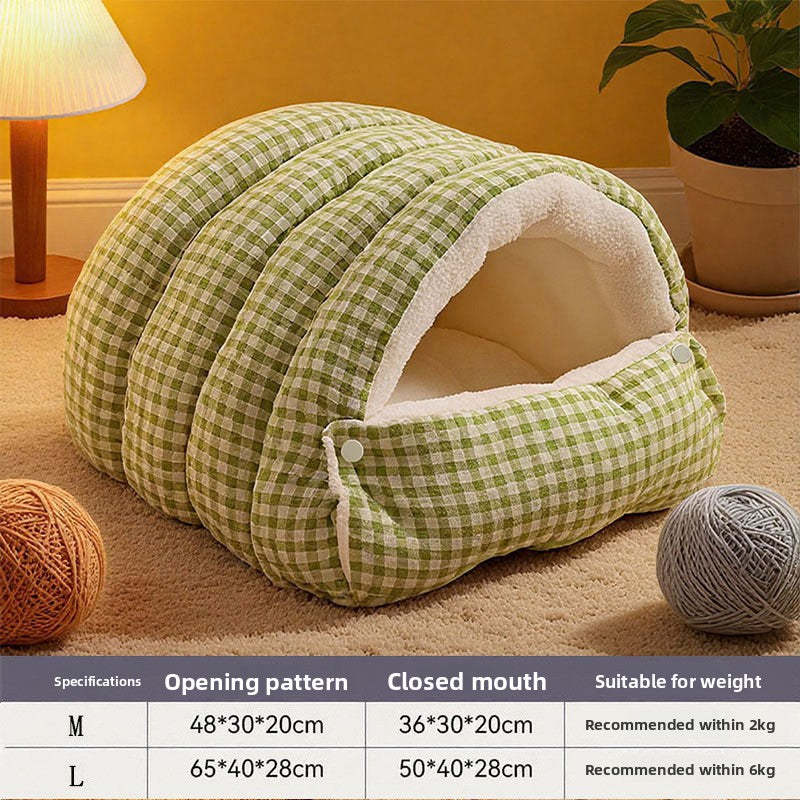 Washable Cat Bed for Pets